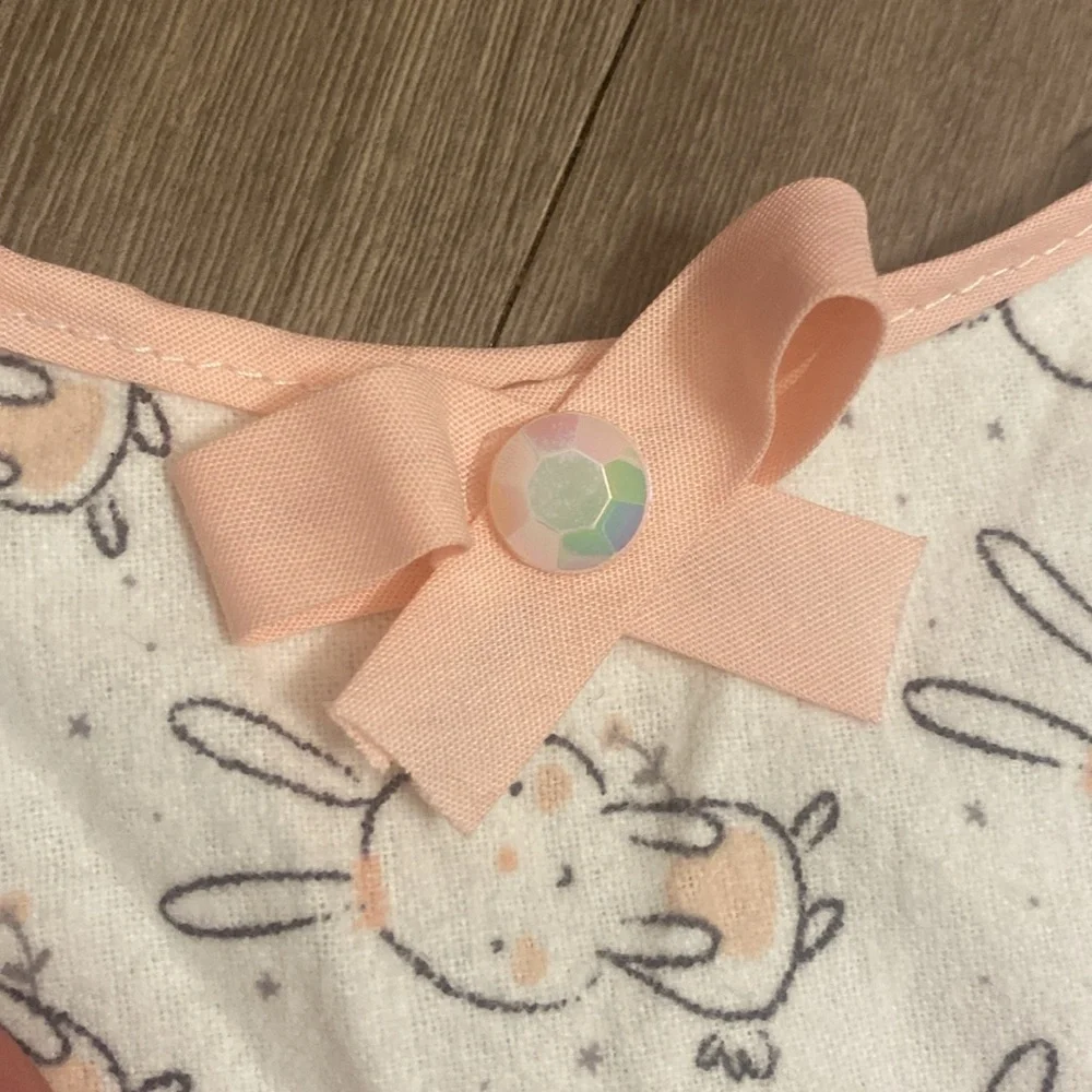 Adult Bunny LittleSpace Bib 🧸 ABDL DDLG - Picture 2 of 4